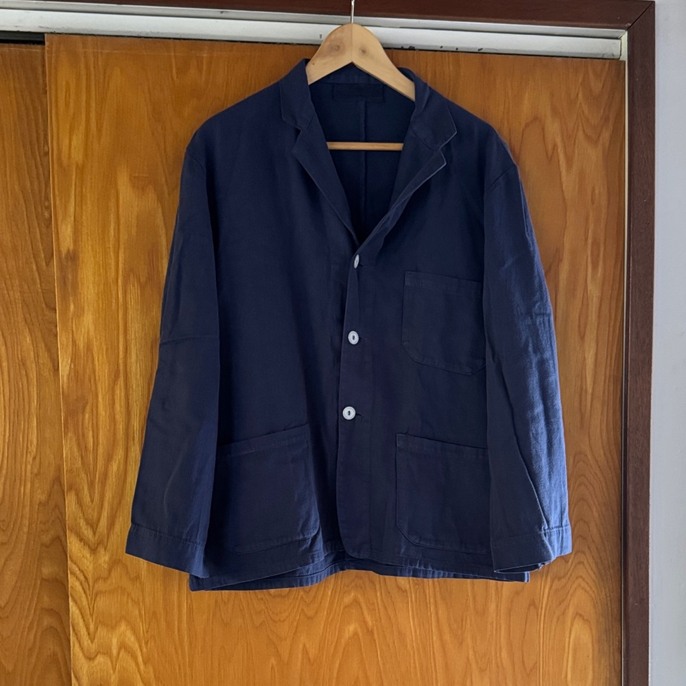 Vintage French chore coat